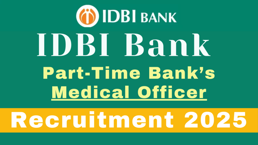 IDBI Bank Recruitment 2025